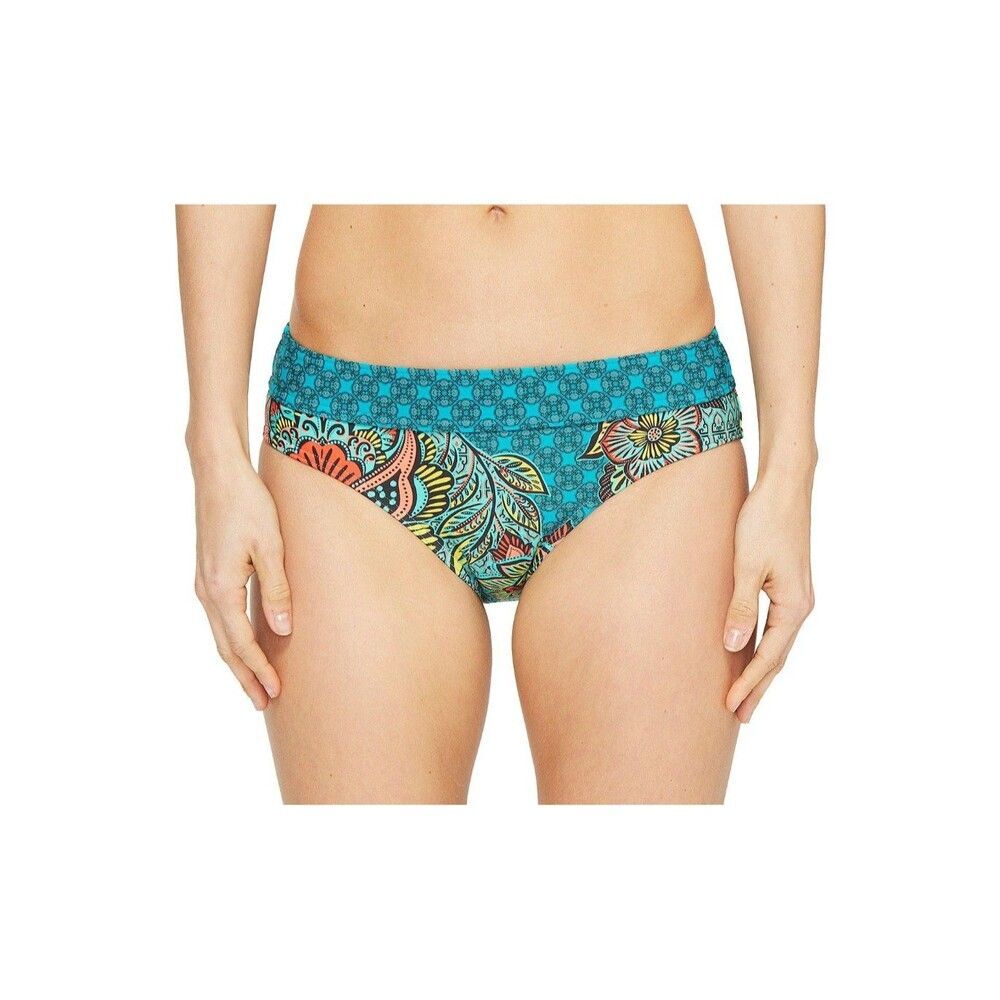 Prana Ramba Bikini Bottom Women's size XS Dragonfly Fleur D'Amour